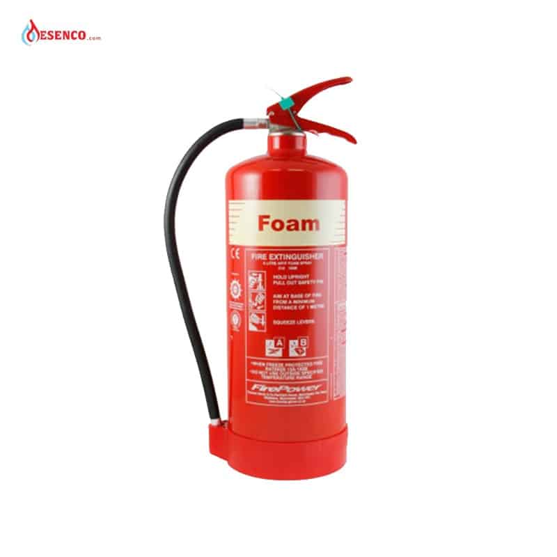 Bình chữa cháy dạng bọt foam có chất chữa cháy chủ yếu trong bình là bọt foam