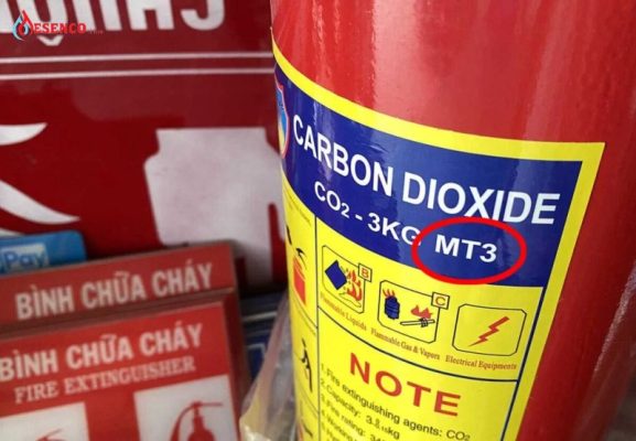 Ký hiệu MT3 trên bình chữa cháy có ý nghĩa gì