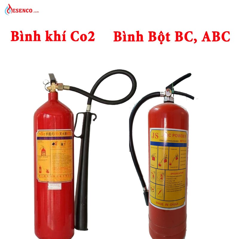 Nên sử dụng loại bình cứu hoả nào?