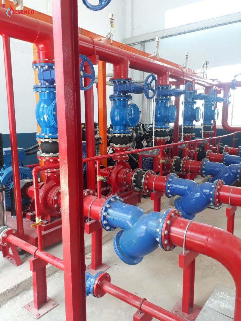 Quy trình vận hành một hệ thống bơm chữa cháy
