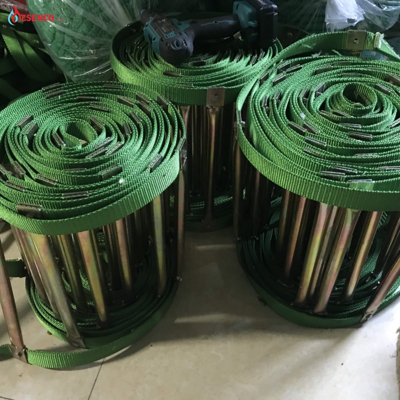Thang dây giúp thoát hiểm nhanh chóng từ các tòa nhà cao tầng