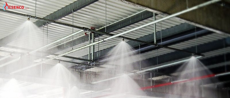 Hệ thống sprinkler phun chữa cháy tự động