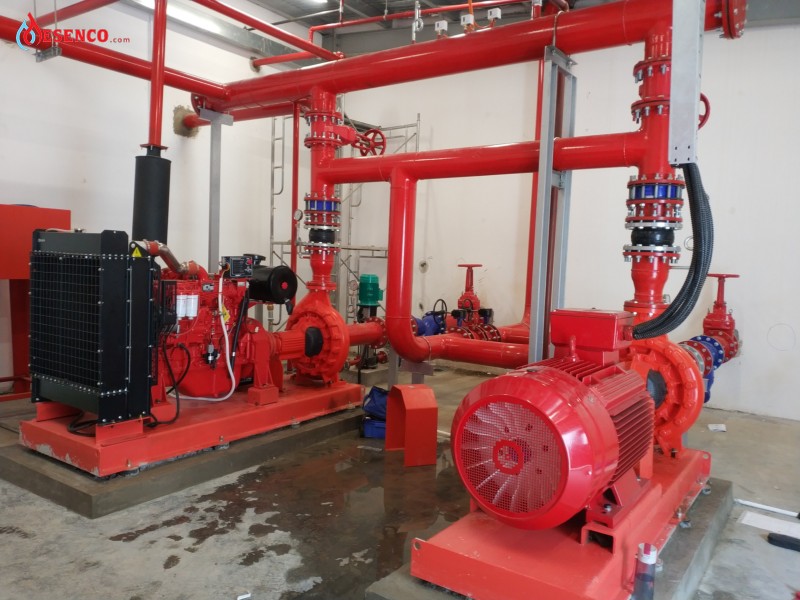 Hướng dẫn lắp đặt máy bơm chữa cháy an toàn, đúng kỹ thuật: