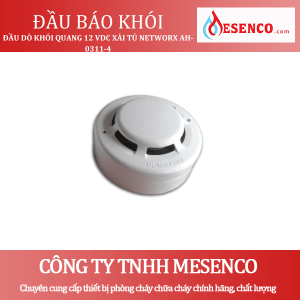 ĐẦU DÒ KHÓI QUANG 12 VDC XÀI TỦ NETWORX AH-0311-4