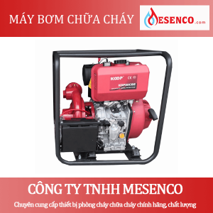 Máy Bơm Nước Cứu Hỏa Chạy Dầu Koop 6.6Kw KDP80CBE