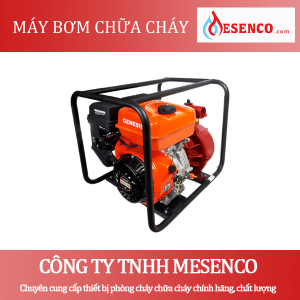 Máy Bơm Nước Cứu Hỏa Chạy Xăng Genesis 15HP WP50YB100.15