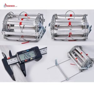 THANG DÂY THOÁT HIỂM 10M BẰNG CAP BẬC NHÔM CHỐNG CHÁY