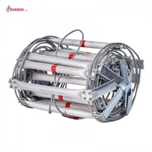 THANG DÂY THOÁT HIỂM 10M BẰNG CAP BẬC NHÔM CHỐNG CHÁY