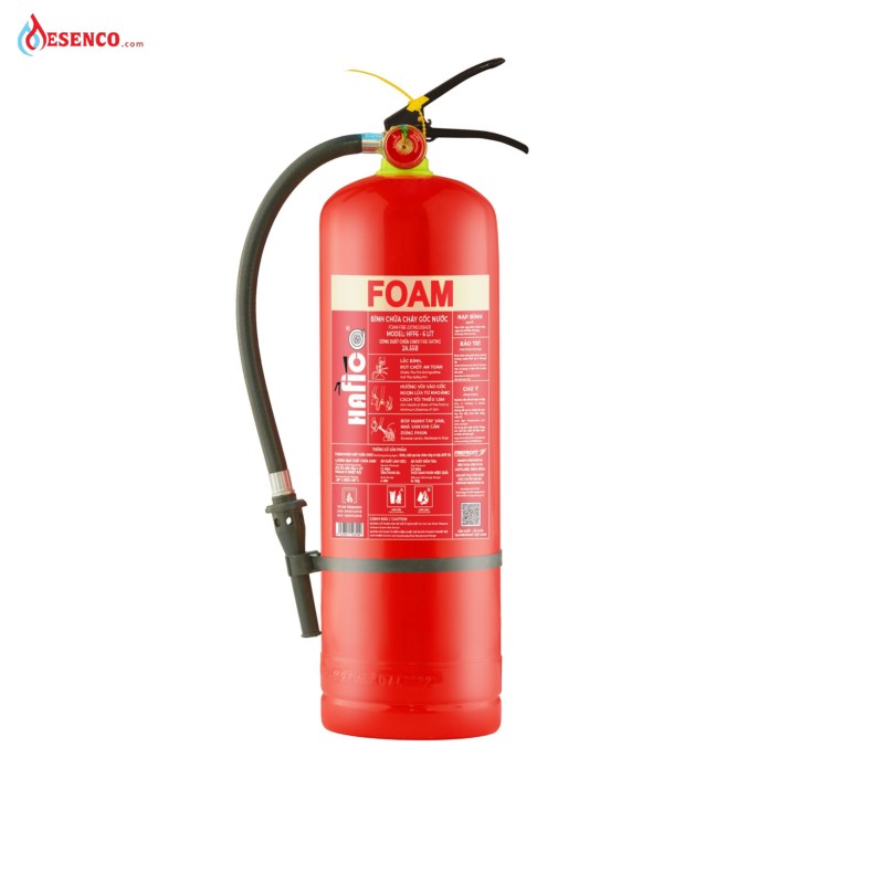 Sử dụng bình bọt Foam chữa cháy cháy