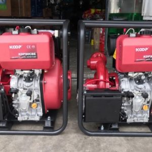 Máy Bơm Nước Cứu Hỏa Chạy Dầu Koop 6.6Kw KDP80CBE