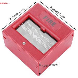 NÚT ẤN KHẨN VUÔNG BỂ KÍNH - AH-0217