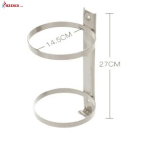 Giá đỡ móc sắt treo bình cứu hoả