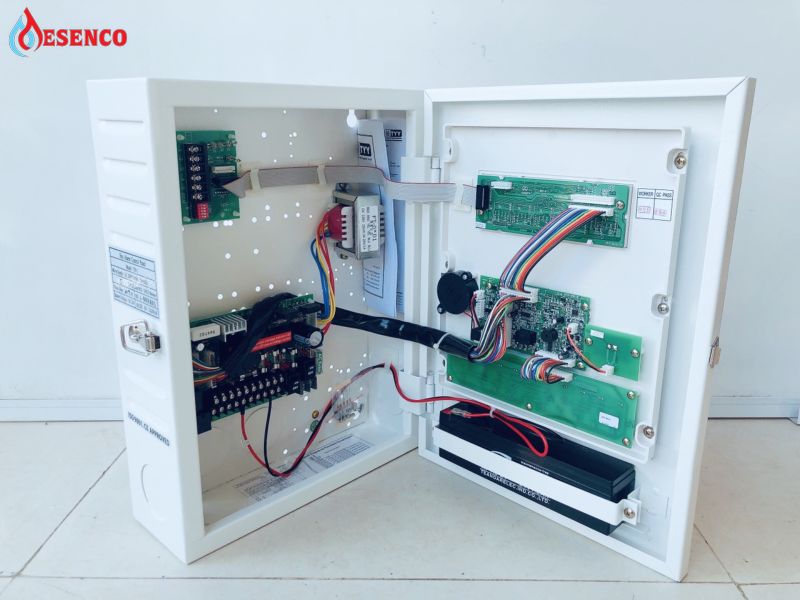 Tủ trung tâm báo cháy là nơi các thiết bị cảm ứng truyền tín hiệu về