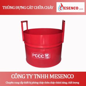 Thùng đựng cát chữa cháy