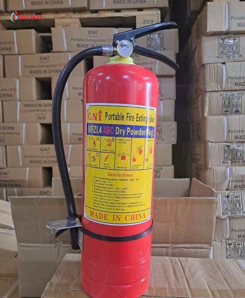 Bình chữa cháy 4kg bột ABC MFZL4