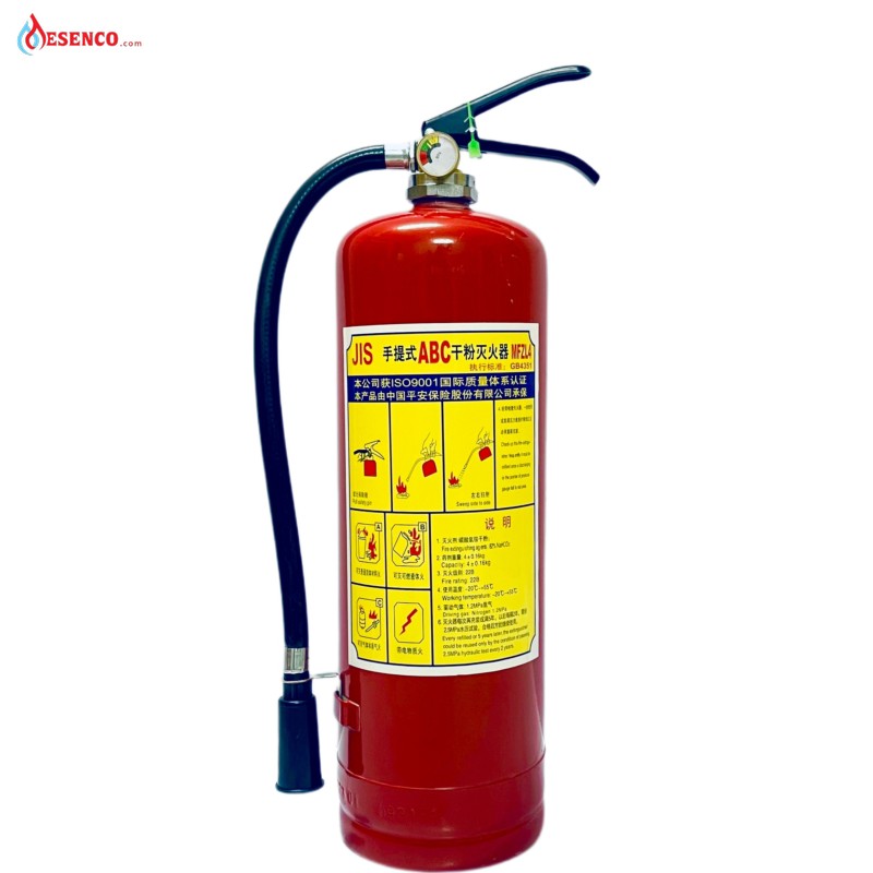 Bình chữa cháy bột có khả năng dập tắt nhiều loại đám cháy nhanh chóng và hiệu quả