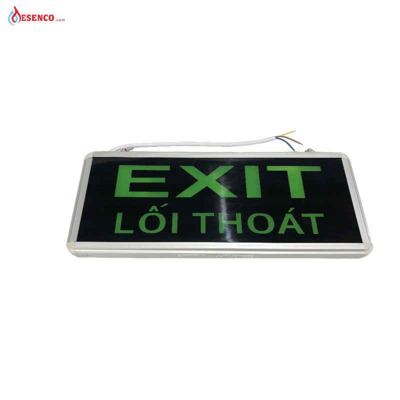 Đèn Exit là loại đèn không thể thiếu trong công tác phòng cháy và chữa cháy