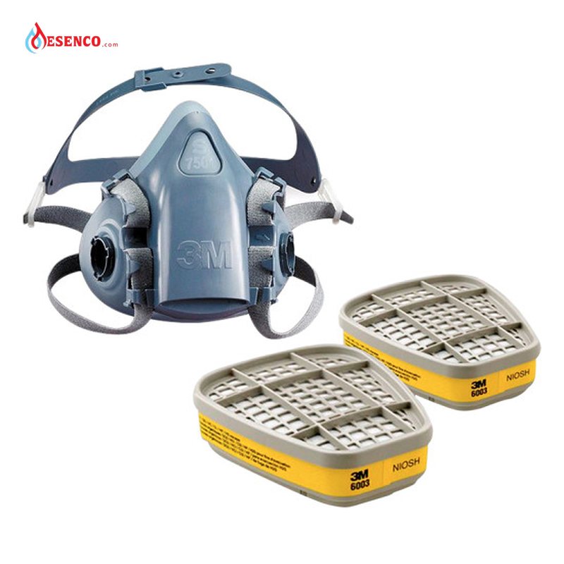 Mặt nạ phòng độc 3M 7501