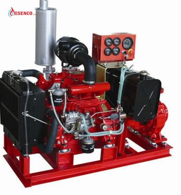 Cấu tạo máy bơm chữa cháy diesel