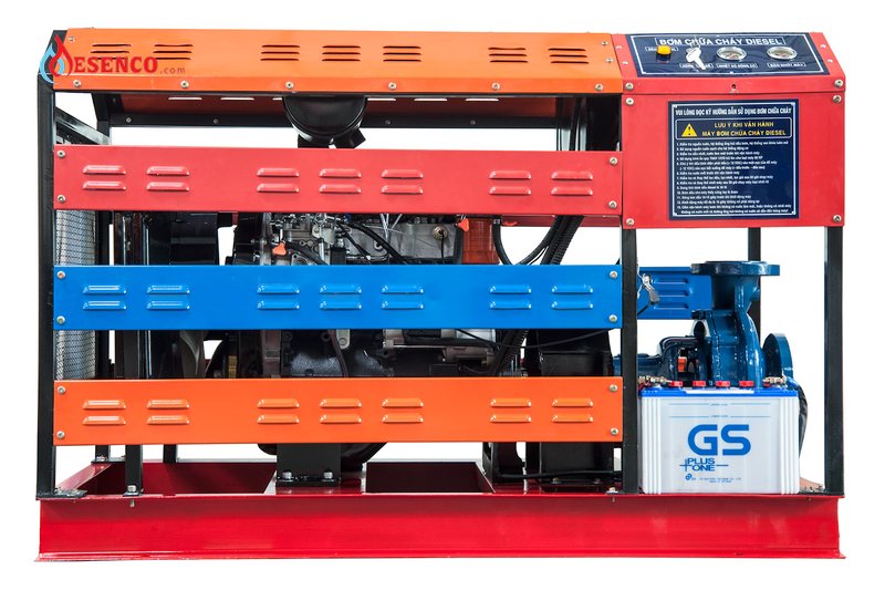 Nguyên lý hoạt động máy bơm chữa cháy diesel