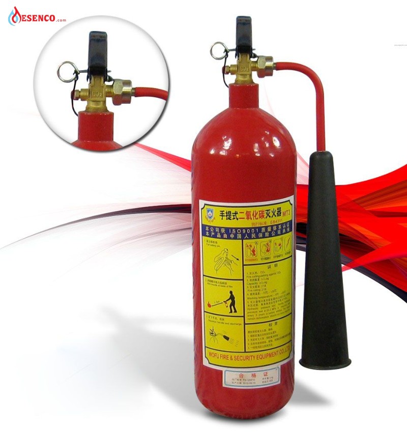 Cách nhận biết bình chữa cháy CO2 hết hạn sử dụng