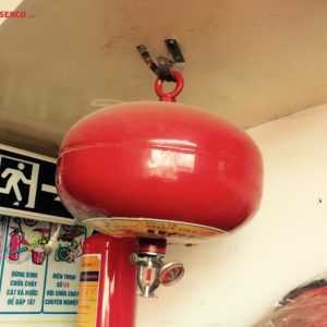 Quả cầu chữa cháy bột BC XZFTB6 6kg