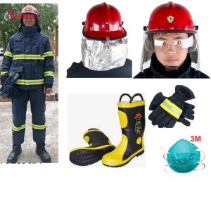 Trang phục chữa cháy hiện nay thường sử dụng màu xanh đen