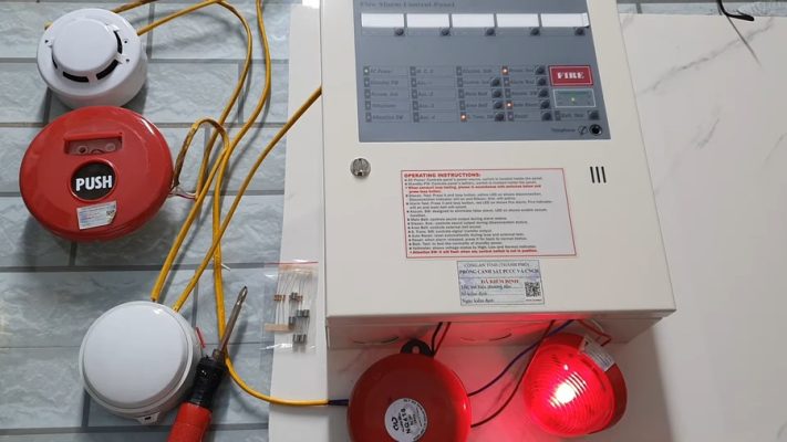 Hướng dẫn sử dụng tủ trung tâm báo cháy