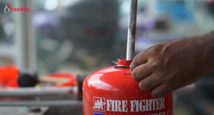 Quy trình nạp bình chữa cháy dạng bột
