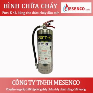 Bình chữa cháy Fort-K 4L dùng cho đám cháy dầu mỡ